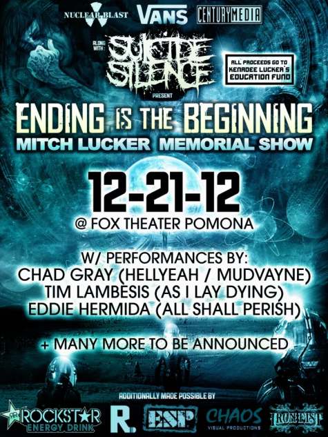 Mitch Lucker Memorial Show