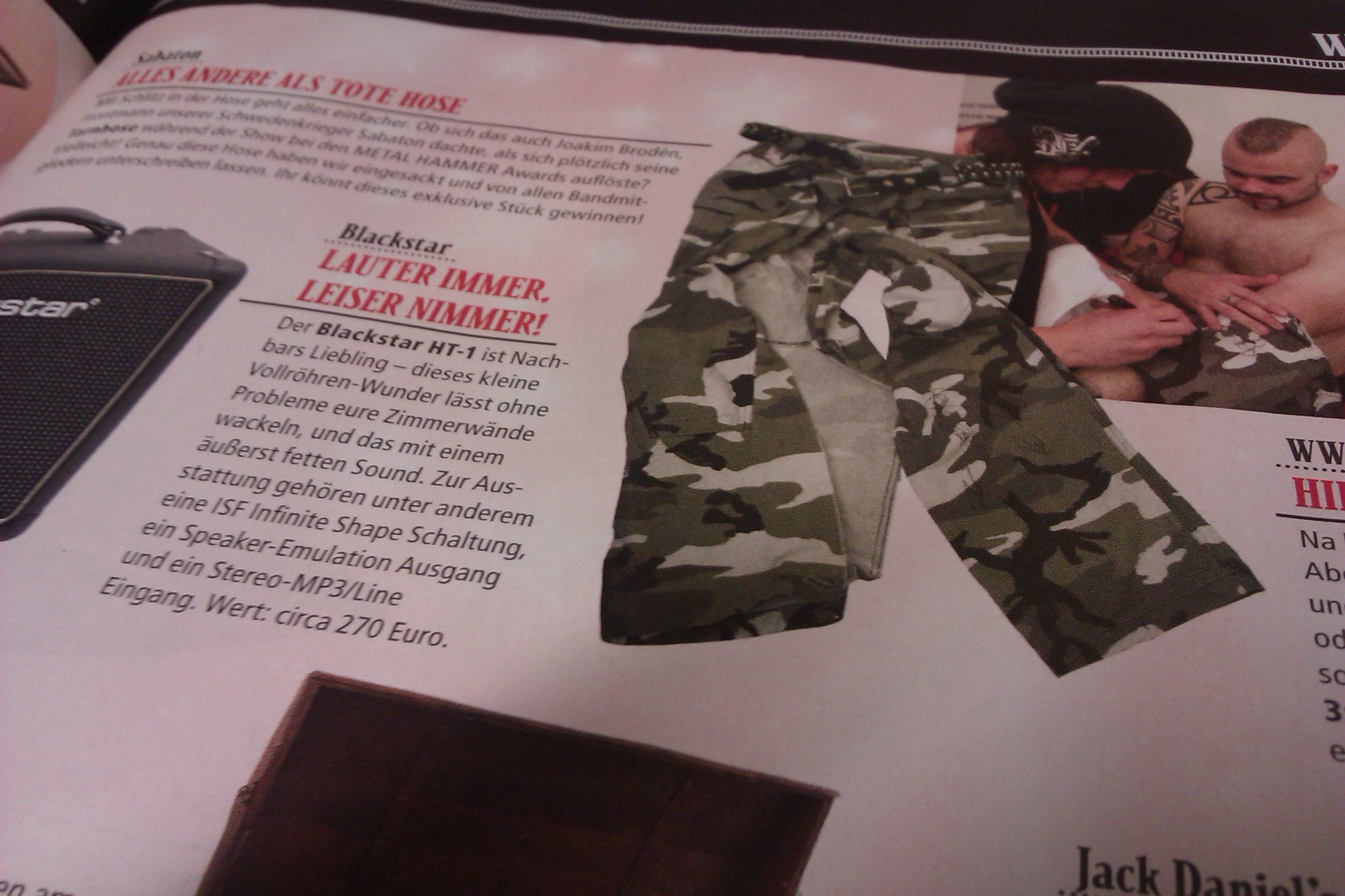 METAL HAMMER Weihnachtsverlosung in der Ausgabe 01/2013