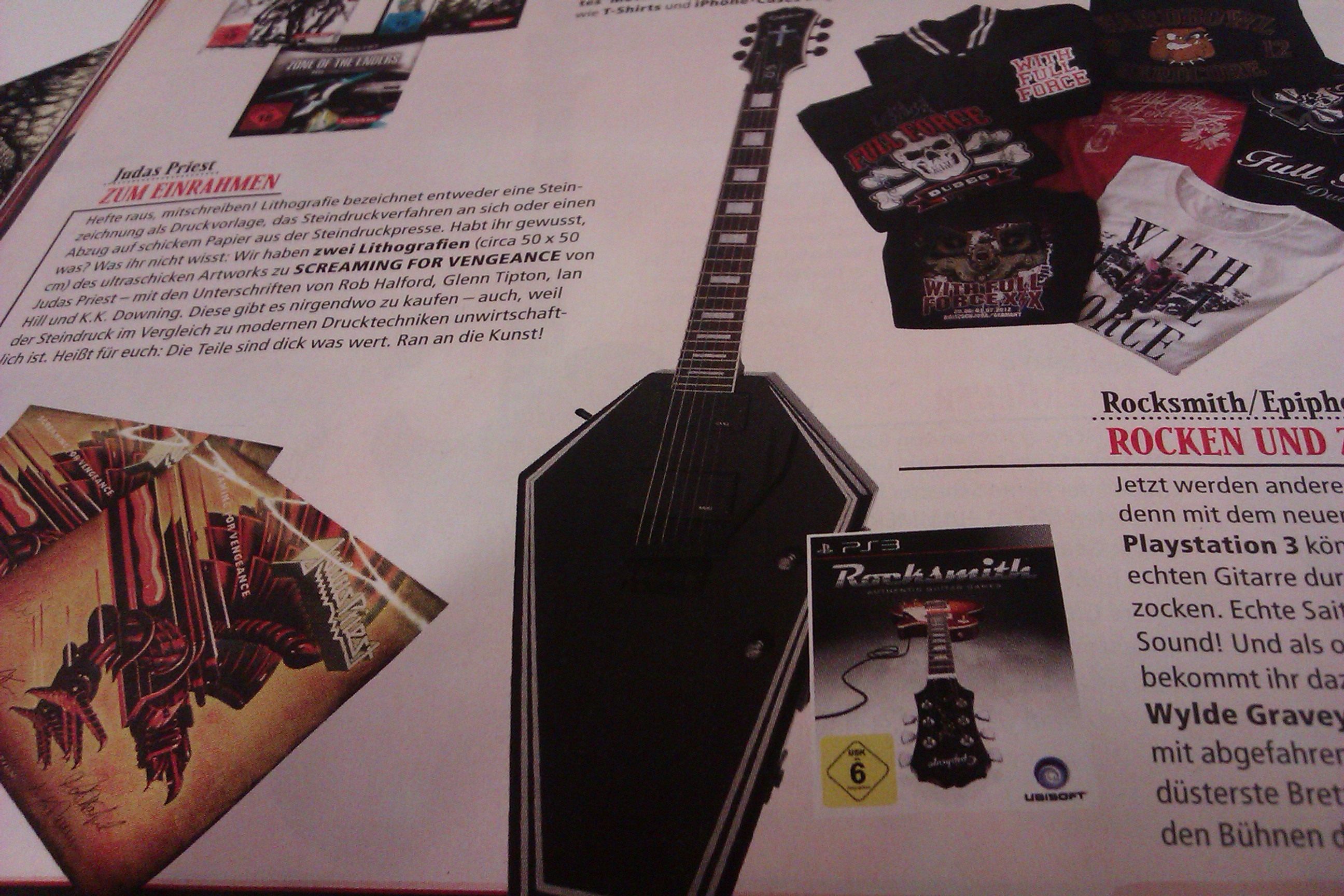 METAL HAMMER Weihnachtsverlosung in der Ausgabe 01/2013