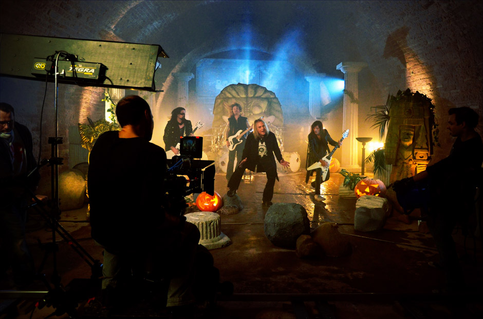 Making-Of zum Helloween-Video ‘Nabataea’