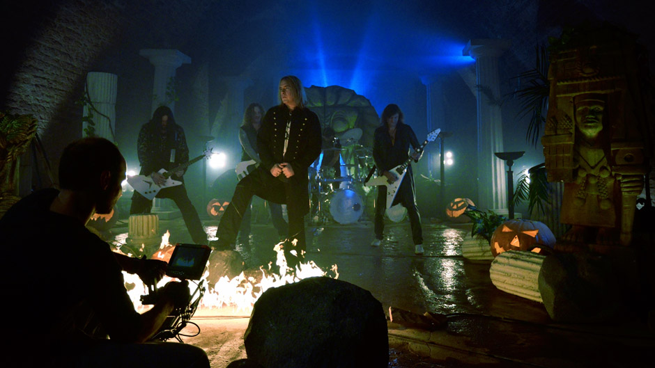 Making-Of zum Helloween-Video ‘Nabataea’