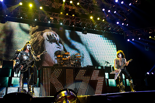 Kiss live, 31.05.2010 Hamburg, Colorline-Arena 