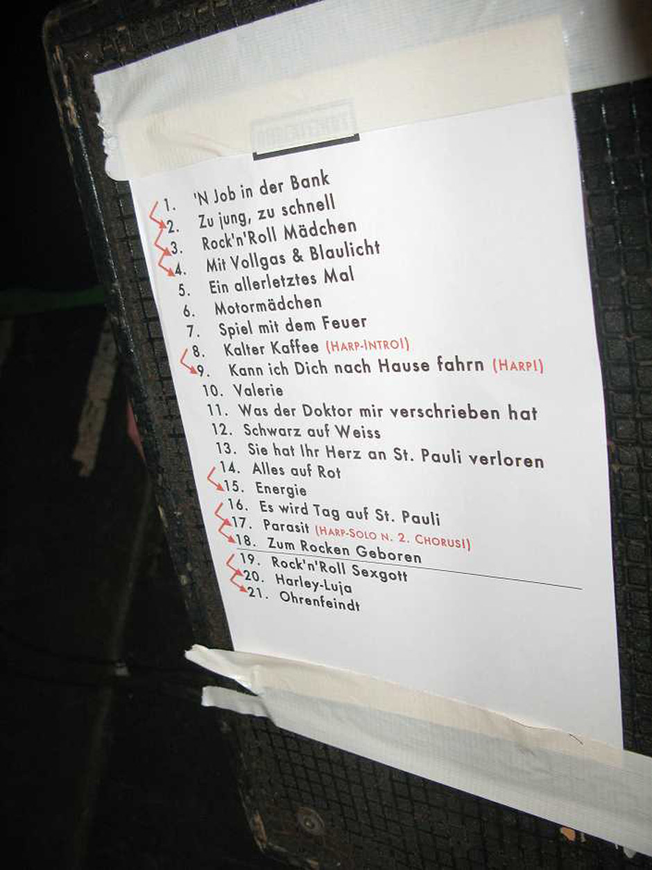 Ohrenfeindt live, 20.12.2012, München, Backstage