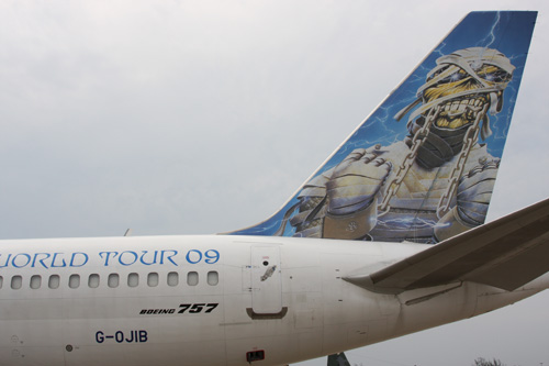 März 2009, mit der Ed Force One nach Brasilien
