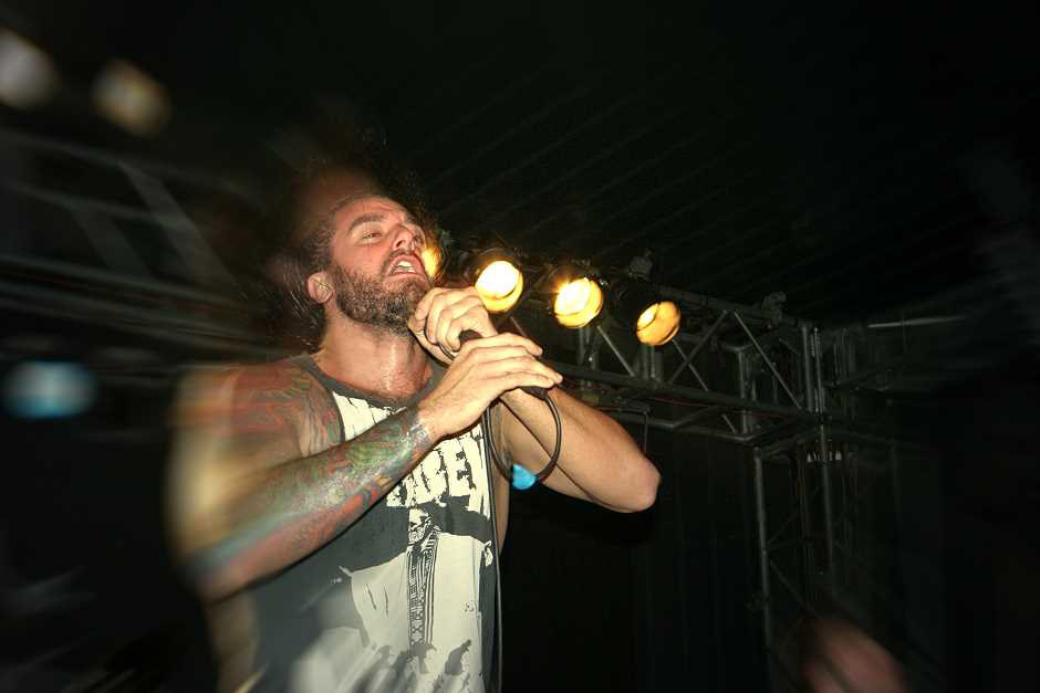 Job For A Cowboy live, 08.10.2012, München, Backstage