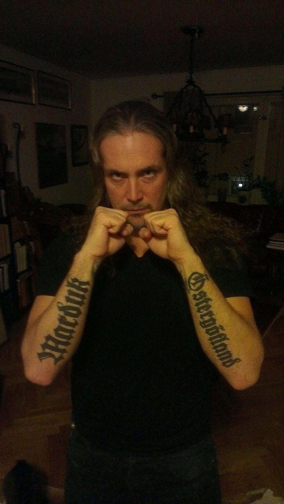 Die Tattoos von Morgan Hakansson (Marduk)