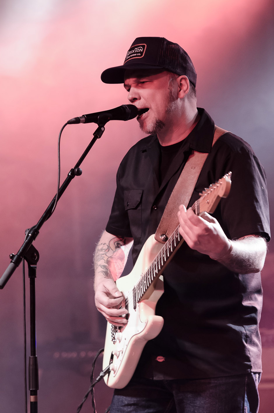 Matt Gonzo Roehr live, 23.02.2013, München, Backstage