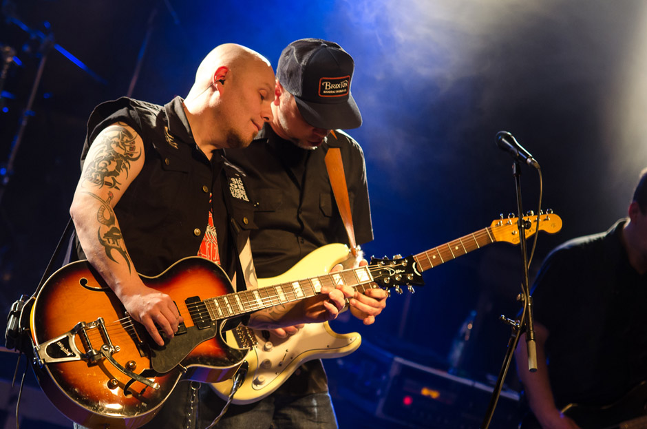 Matt Gonzo Roehr live, 23.02.2013, München, Backstage