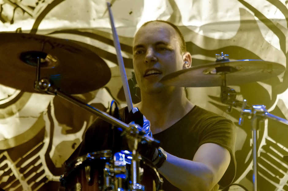Matt Gonzo Roehr live, 23.02.2013, München, Backstage