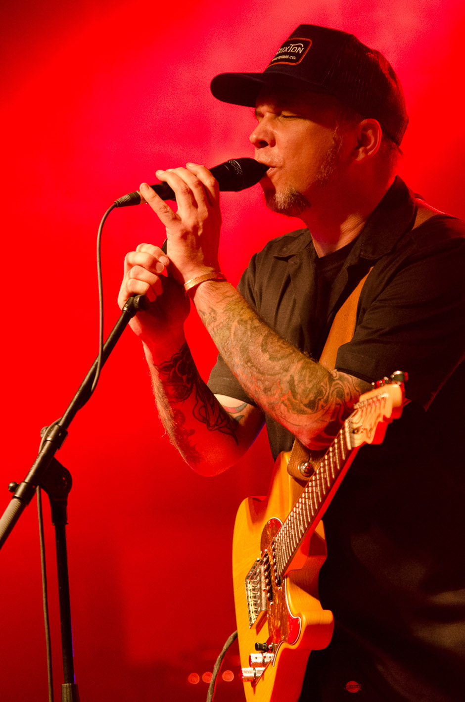 Matt Gonzo Roehr live, 23.02.2013, München, Backstage