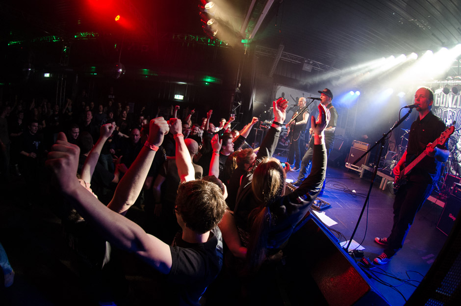 Matt Gonzo Roehr live, 23.02.2013, München, Backstage