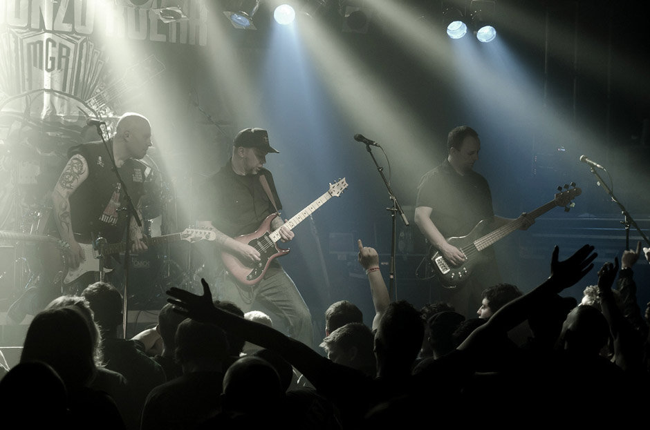 Matt Gonzo Roehr live, 23.02.2013, München, Backstage