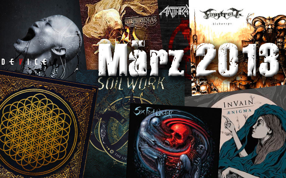Die neuen Metal-Alben im März 2013