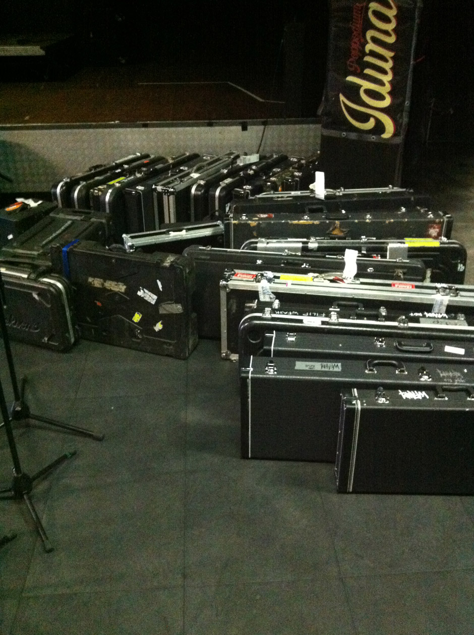 Bonecrisher Tour 2013 Backstage Tourtagebuch