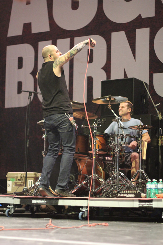 August Burns Red live, Earshakerday 2012