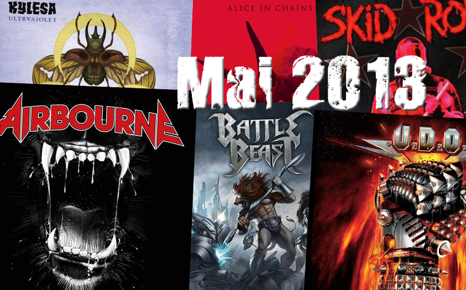 Klickt euch hier durch die neuen Metal-Releases im Mai 2013...