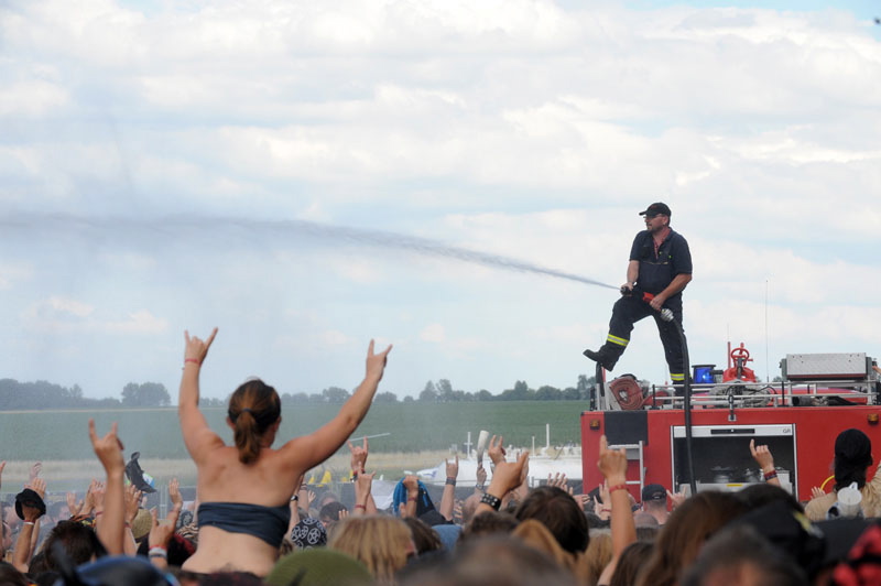 Die Fans beim Rock Harz 2011