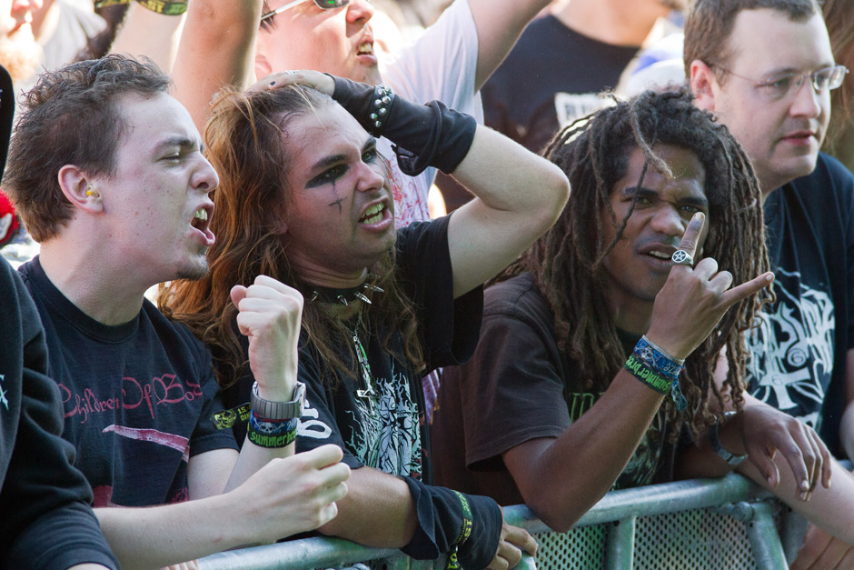 Fans auf dem Summer Breeze 2012