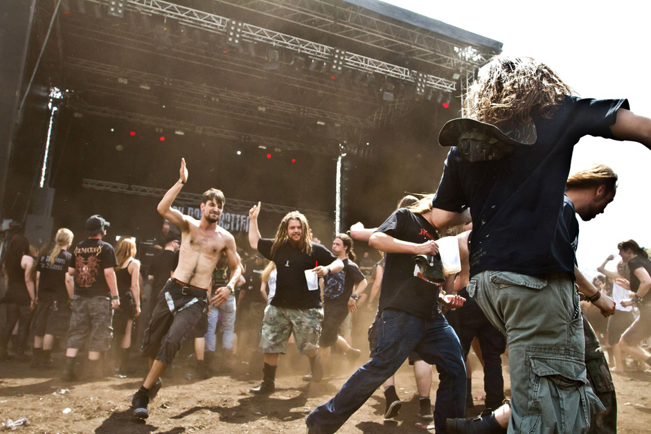 Fans und Atmo, Extremefest 2012 in Hünxe