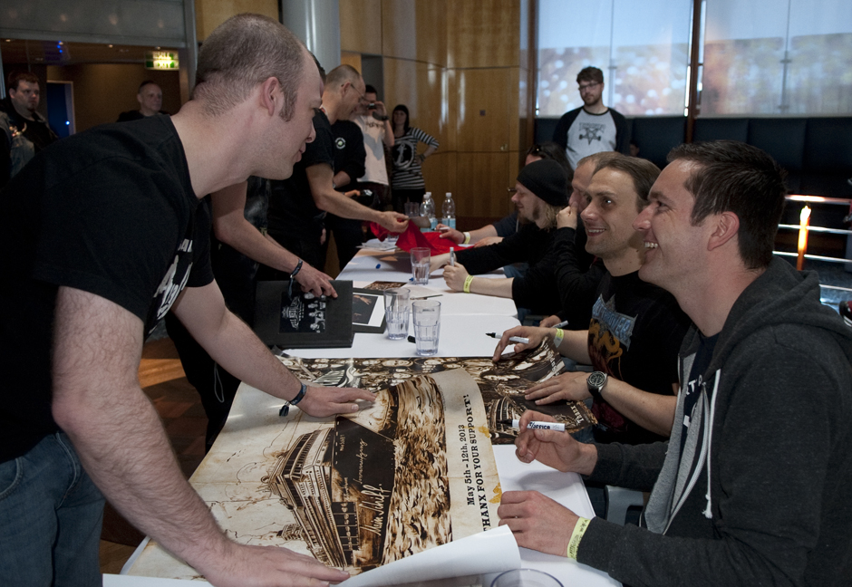 Heaven Shall Burn live, Full Metal Cruise 2013