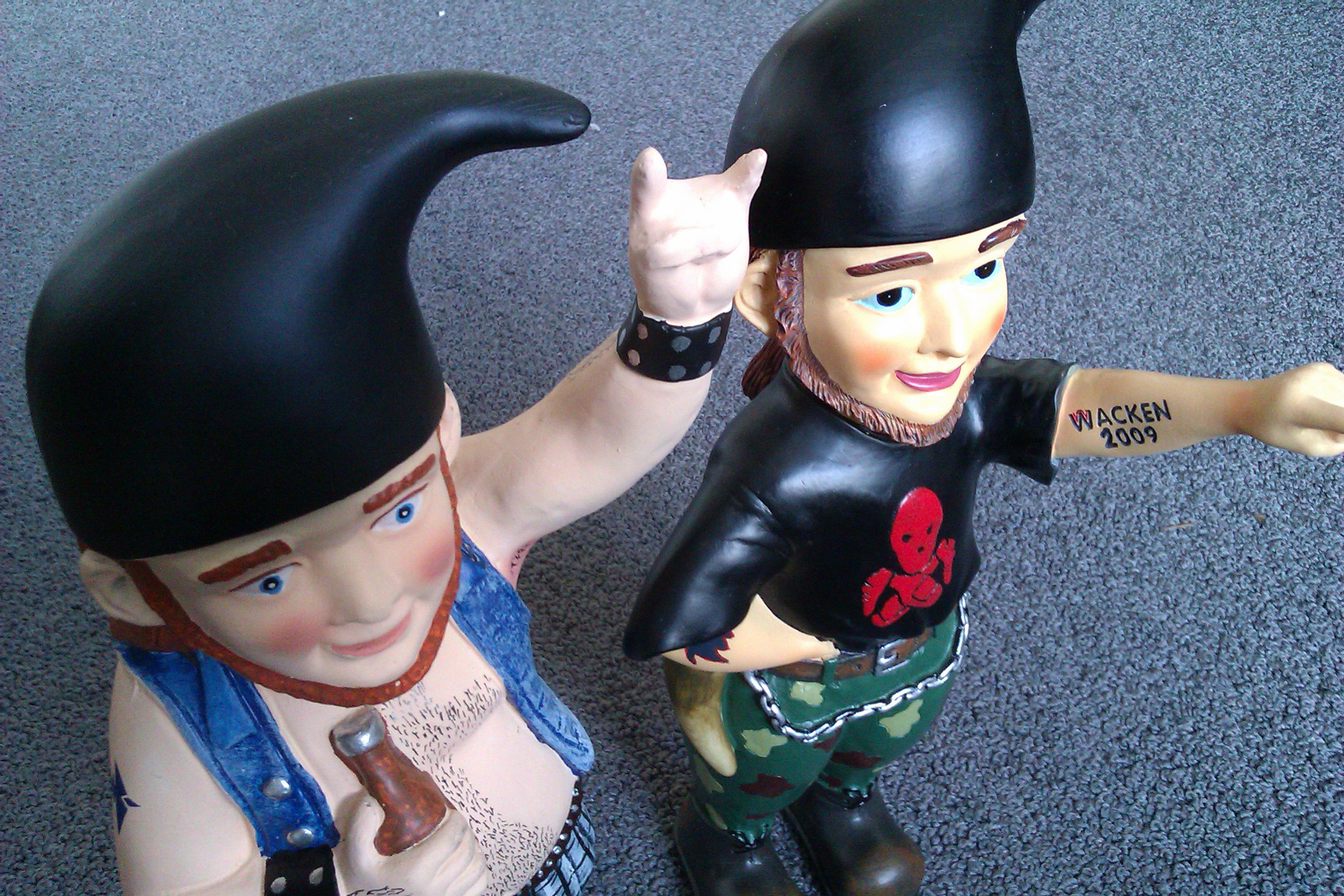 Mighty Metal Bob-Gartenzwerge