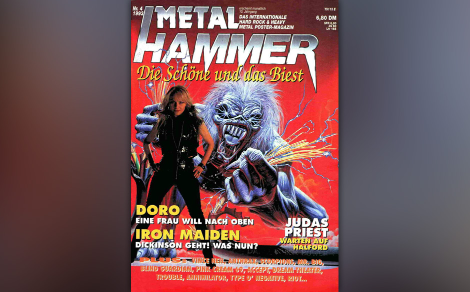Iron Maiden auf dem METAL HAMMER-Titelbild
