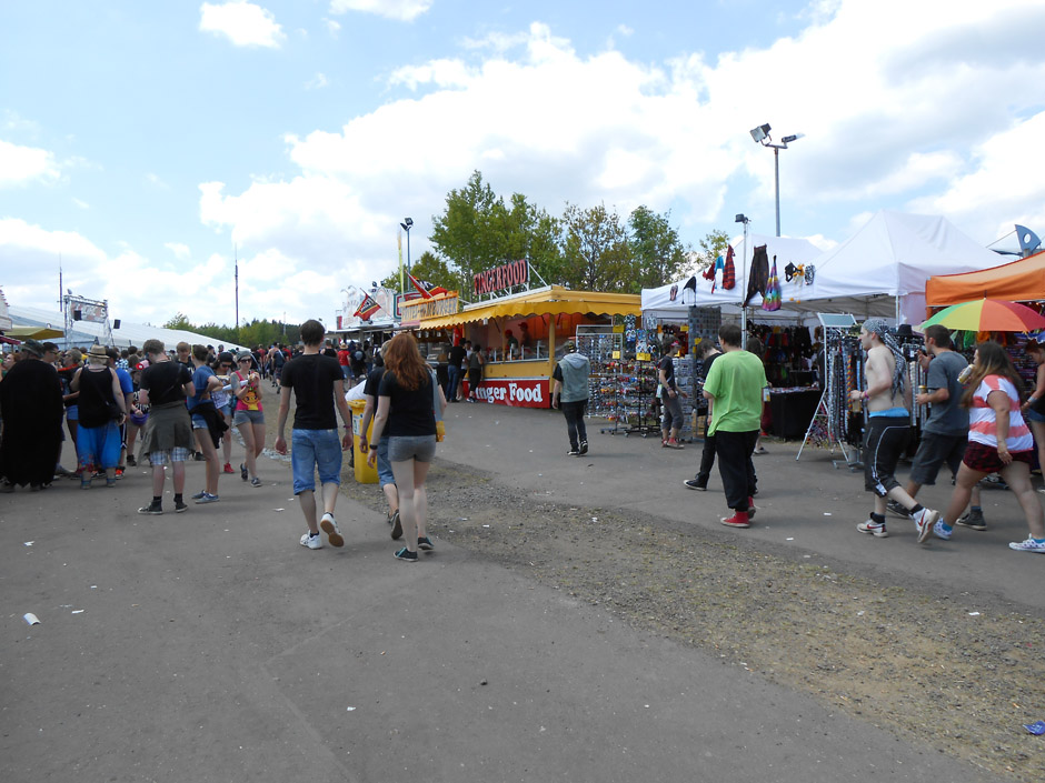 Atmo, Fans und Campingplatz, Rock am Ring 2013