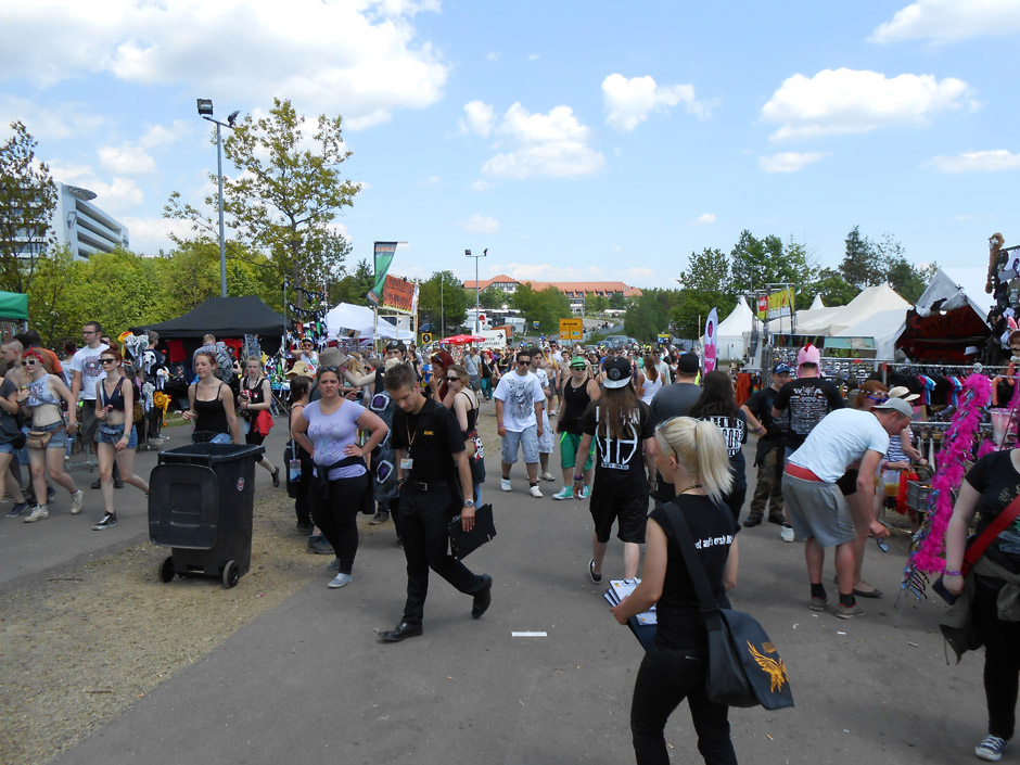 Atmo, Fans und Campingplatz, Rock am Ring 2013