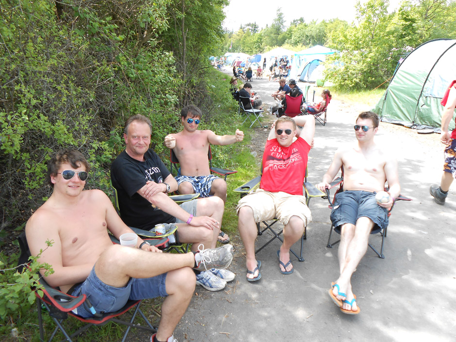 Atmo, Fans und Campingplatz, Rock am Ring 2013