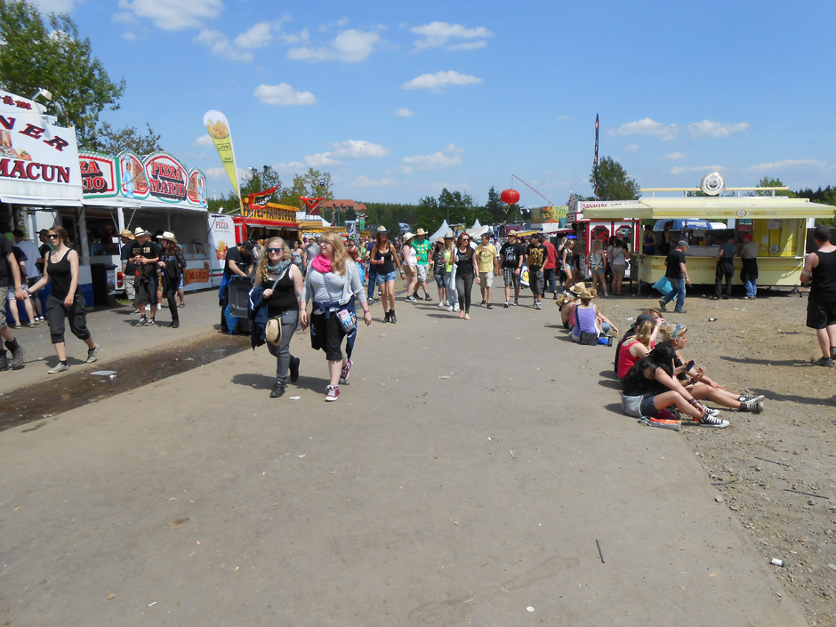 Atmo, Fans und Campingplatz, Rock am Ring 2013