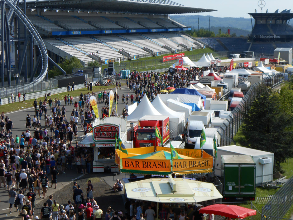 Atmo, Fans und Campingplatz, Rock am Ring 2013