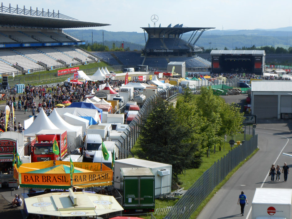 Atmo, Fans und Campingplatz, Rock am Ring 2013