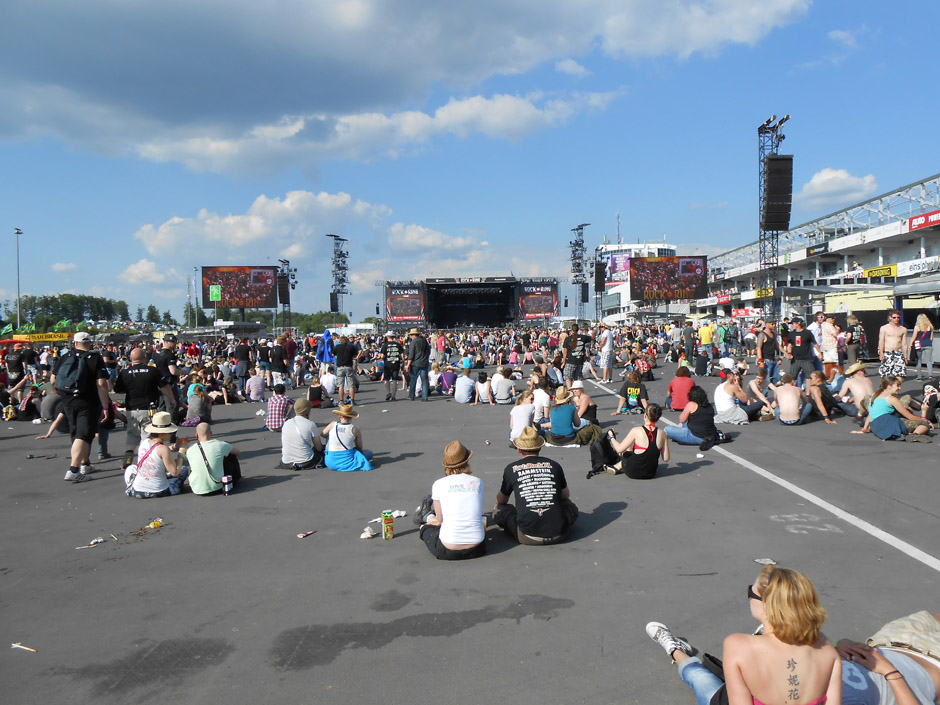 Atmo, Fans und Campingplatz, Rock am Ring 2013