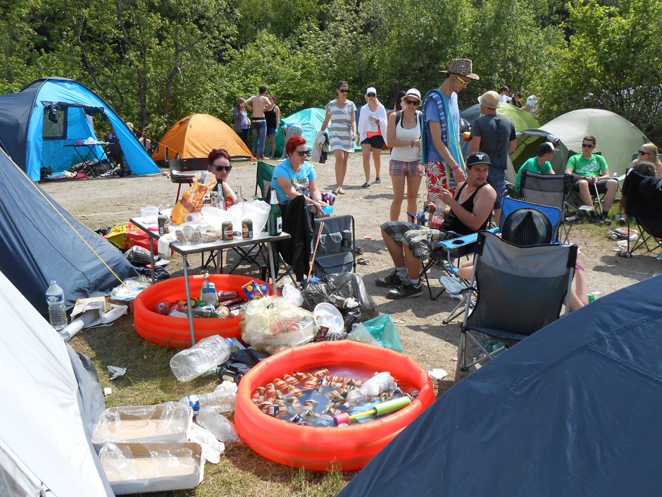 Atmo, Fans und Campingplatz, Rock am Ring 2013