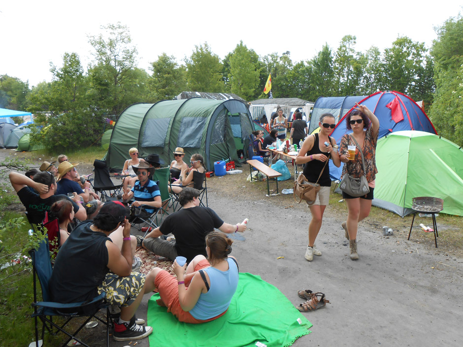 Atmo, Fans und Campingplatz, Rock am Ring 2013
