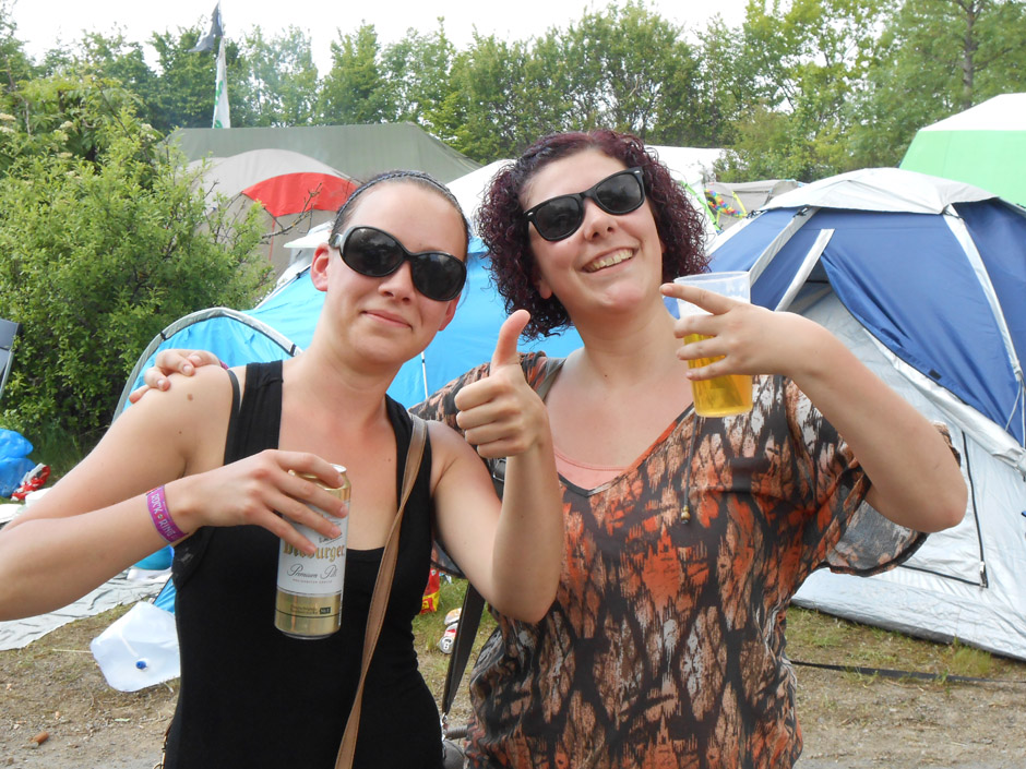 Atmo, Fans und Campingplatz, Rock am Ring 2013