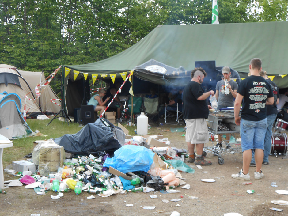 Atmo, Fans und Campingplatz, Rock am Ring 2013