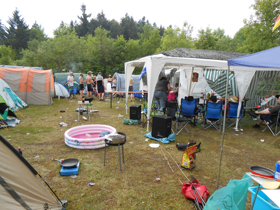 Atmo, Fans und Campingplatz, Rock am Ring 2013