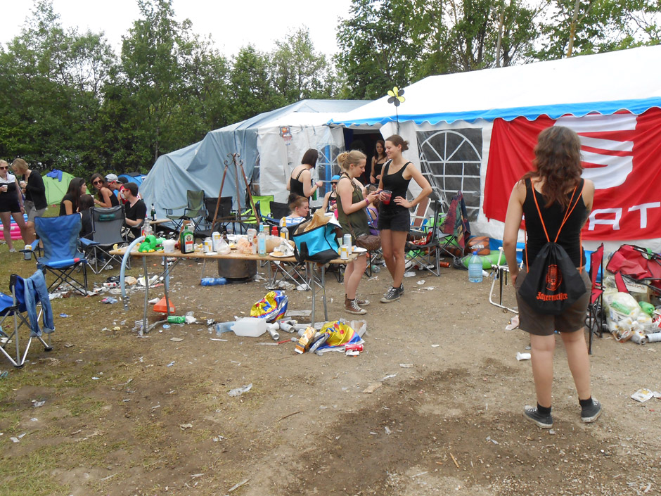 Atmo, Fans und Campingplatz, Rock am Ring 2013