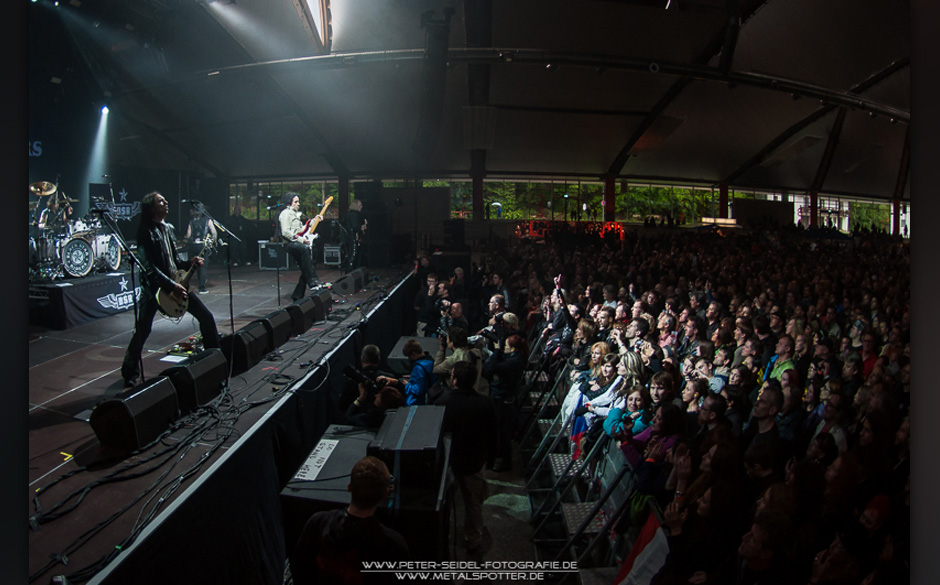 Black Star Riders beim HiRock Festival 2013