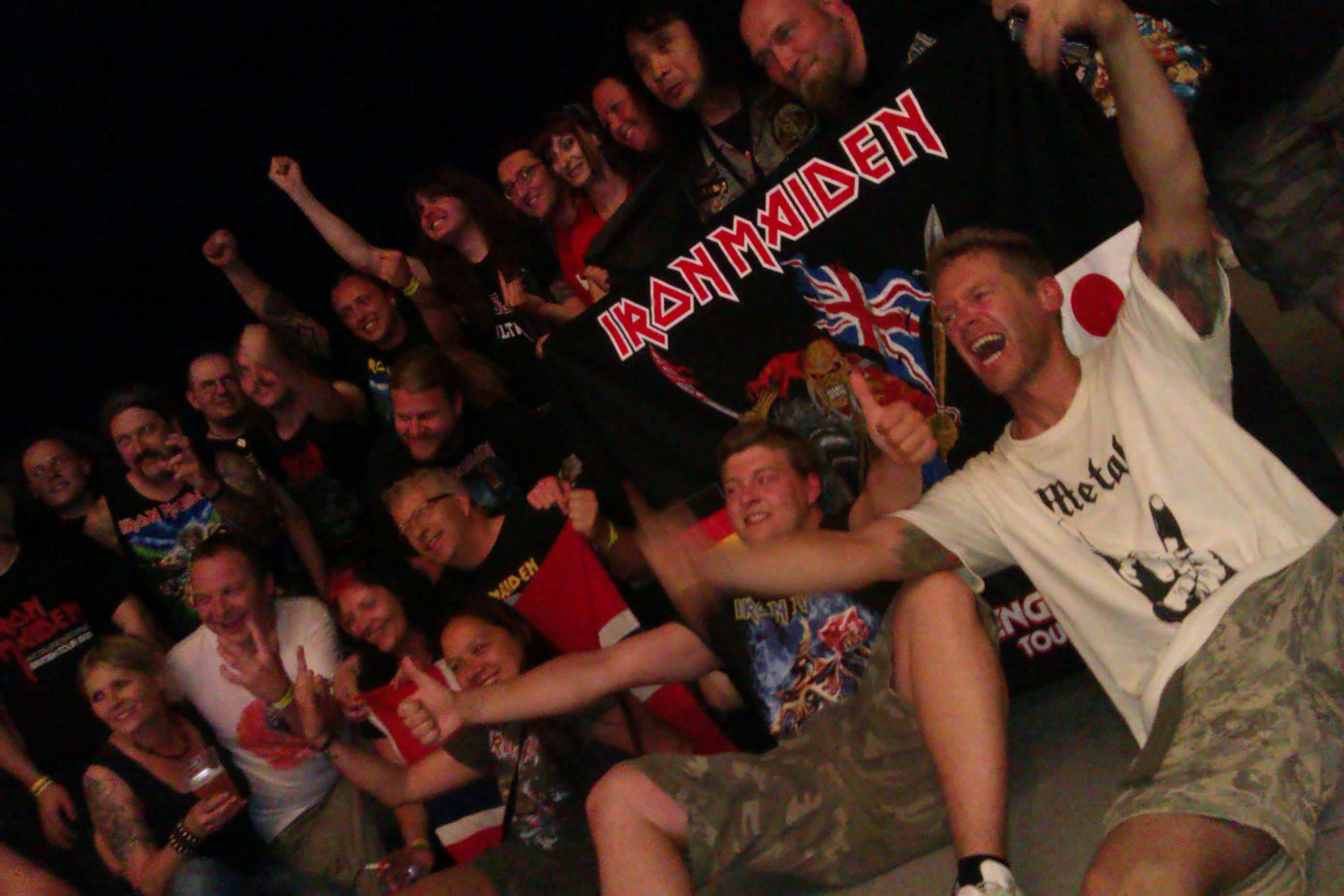 Iron Maiden-Fans in Berlin, 18.06.2013