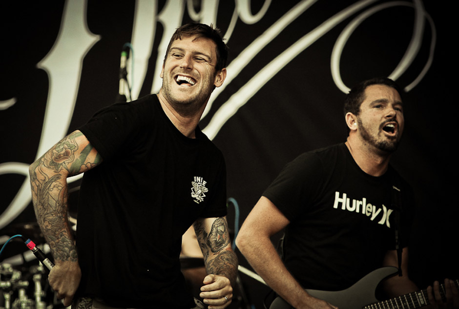 Parkway Drive live, Nova Rock 2013