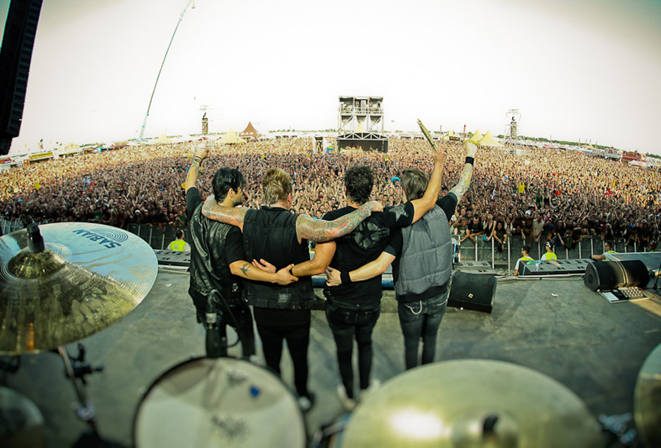 Papa Roach live, Nova Rock 2013