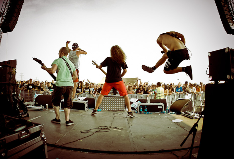 Upon A Red Sky live, Nova Rock 2013