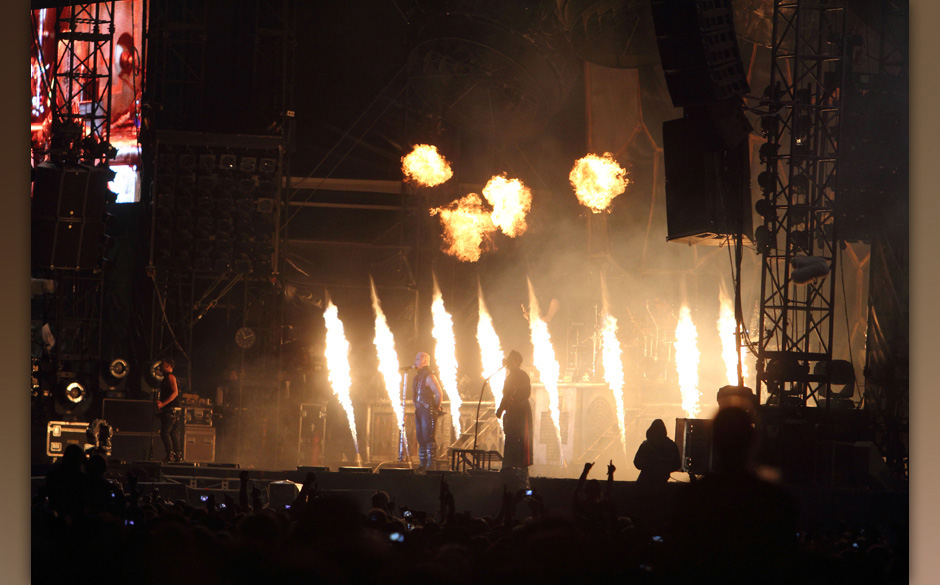 Rammstein auf dem Hurricane Festival 2013