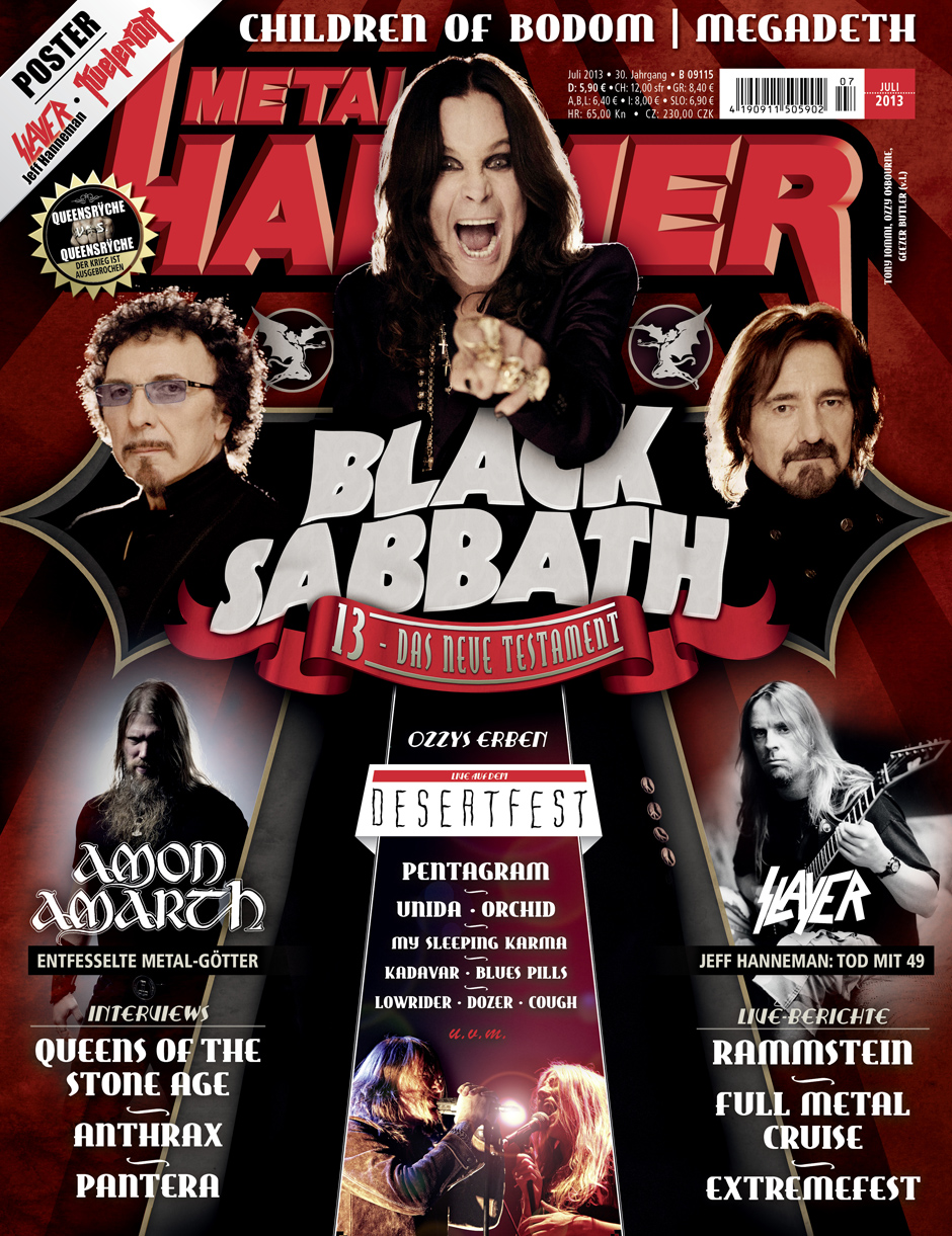 METAL HAMMER-Ausgabe Juli 2013