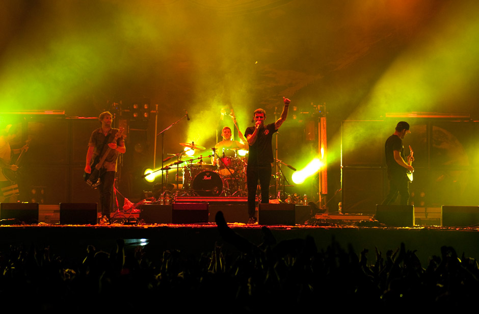 Parkway Drive live, With Full Force 2013