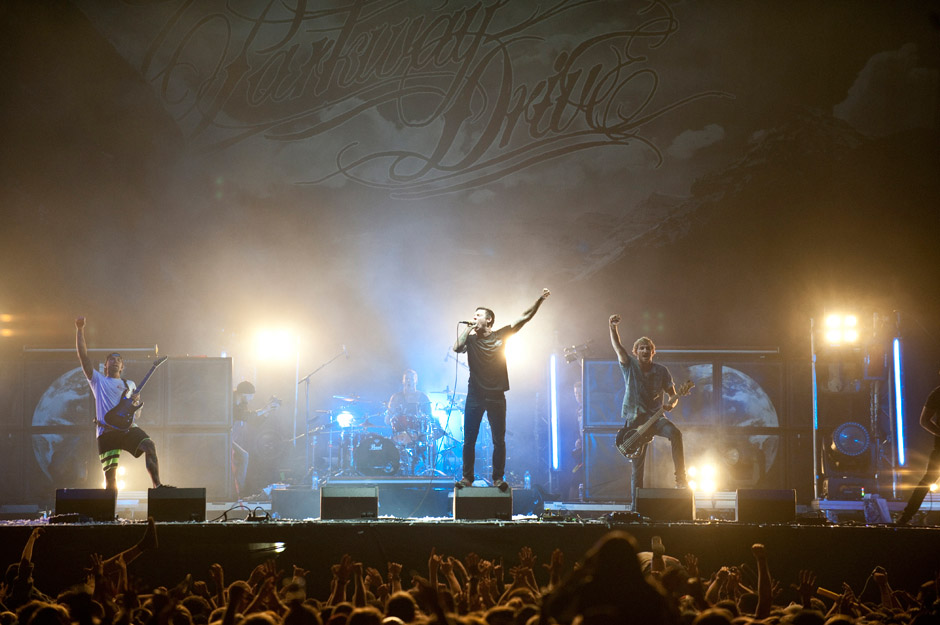 Parkway Drive live, With Full Force 2013