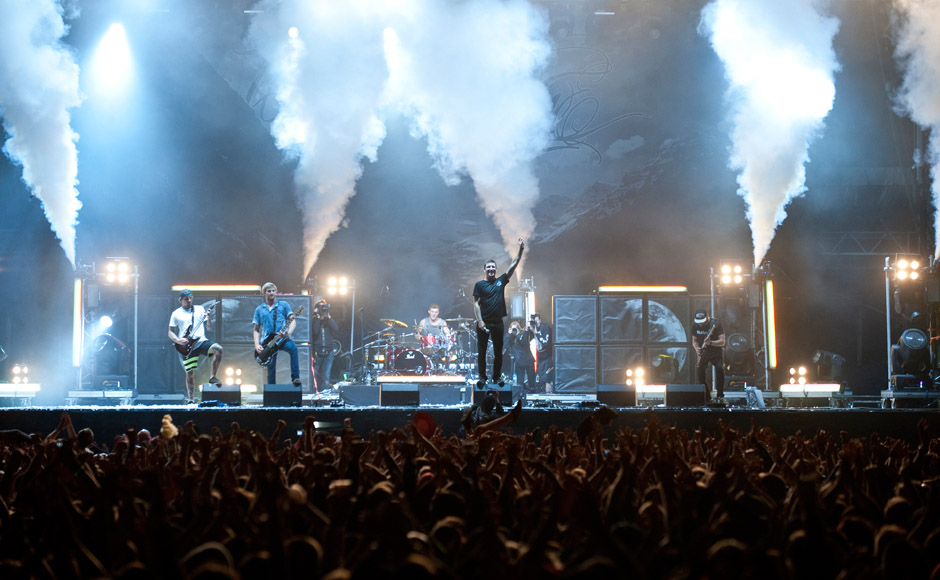 Parkway Drive live, With Full Force 2013
