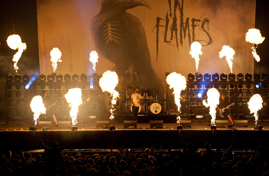 In Flames live, With Full Force 2013